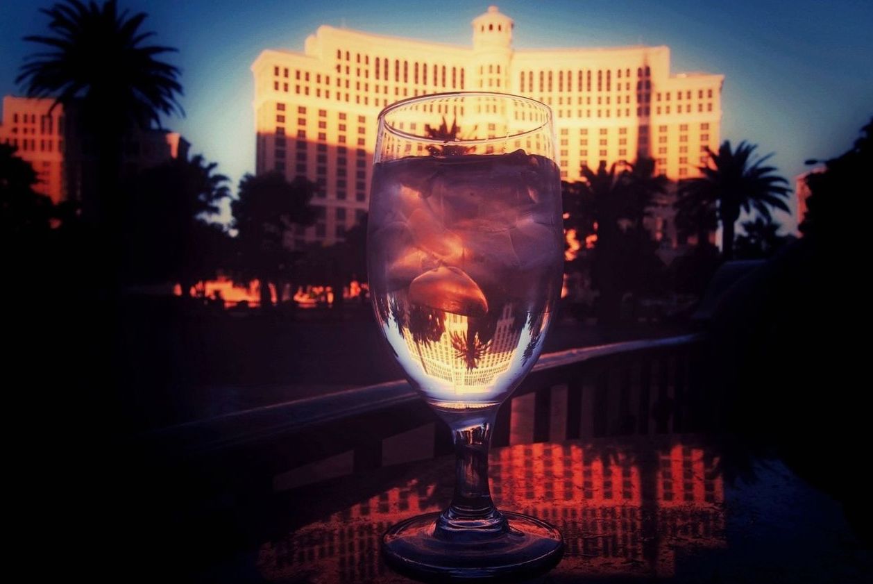 Caesars Palace main pool area